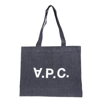 A.P.C. Tote Bags, female, Blue, Size: ONE SIZE Tote Bag