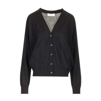 Lisa Yang Cia Cardigan - female - Lisa Yang - Cashmere Knitwear - Black - XS - Knitwear