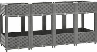 vidaXL Raised Bed 160x40x71 cm Polypropylene Vidaxl