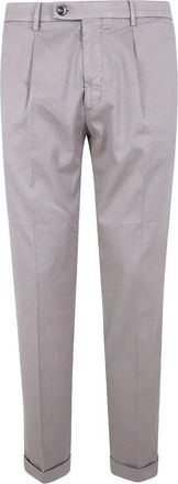 Michael Coal Linen Classic Trousers
