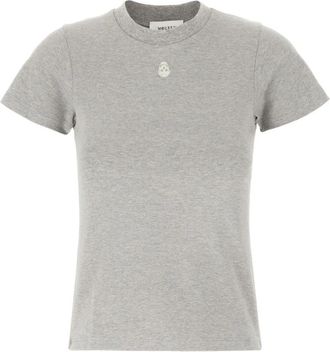 Alexander McQueen Casual Katoenen T-Shirt voor Mannen - Dames - T-shirts - Grijs - M - Katoen - Tops