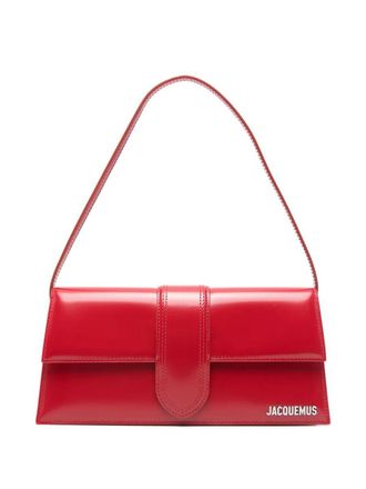 Jacquemus Le Bambino Long In Patent Leather Bags