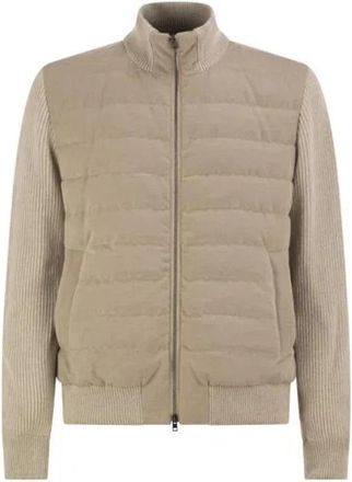 Herno Down Jassen - Heren - Zomerjassen - Beige - L - Jassen