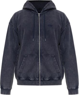 Diesel Hombre, Sudaderas, Azul, Talla: M