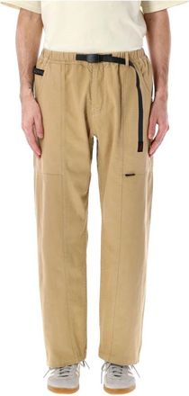 Gramicci Chino-broek met relaxte pasvorm Aw 25 - Heren - Straight fit broeken - Beige - L - Katoen - Broeken