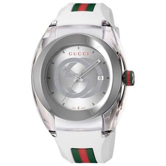 Gucci Sync White Dial Mens Watch YA137102A