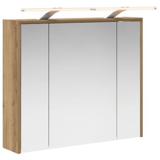 vidaXL Armario Con Espejo De Ba&ntilde;o Roble Artesanal 73,5 X 16 X 62,5 Cm Vidaxl
