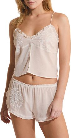 Etam Nolwenn Pajama Top in Ecru at Nordstrom, Size X-Large