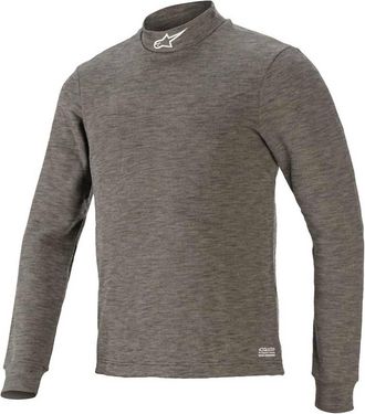 Alpinestars Mens Race V3 Long Sleeve Top In Anthracite/melange Gray