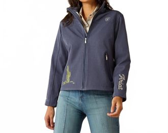 Ariat Womens New Team Heritage Chambray Jacket In Riverside