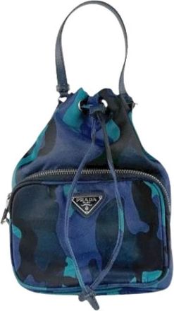 Prada Bolso bombonera de nylon vintage Pre-owned - Pre-owned - Mujer - Multicolor - ONE SIZE