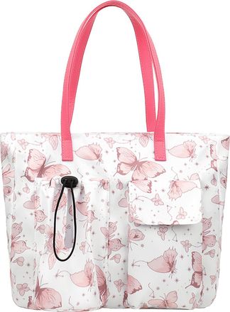 Generic Cymwer Large Capacity Tote Bag with Large Cup Holder Shoulder Bag for Women (Butterfly) (style2)