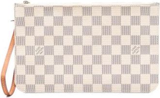 Louis Vuitton Pre-owned Clutches, female, White, Size: ONE SIZE Pre-owned Fabric Clutch