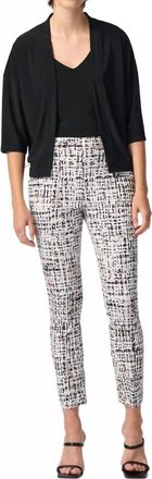 Joseph Ribkoff Parachute Back Jacket In Black