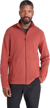 Mountain Warehouse Raso Mens Full Zip Fleece Burgundy M