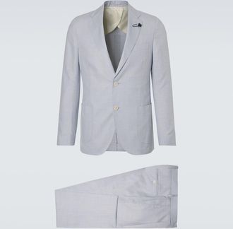 Lardini Wool, silk and linen suit