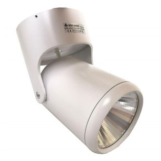 Trade Shop Trade Shop - Copy Of Faretto Orientabile Track Spotlight 7w Bianco Supporto Muro Soffitto Luce 6000k 86104
