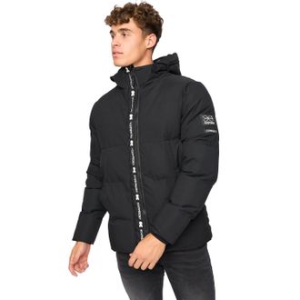 Crosshatch Heren Hanjo Jas (Zwart)