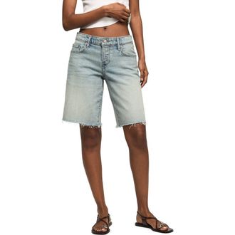 Lucky Brand Baggy Cutoff Denim Shorts in Brat Energy Wash at Nordstrom, Size 27