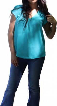 Mint Mine Blouse In Soft Mint