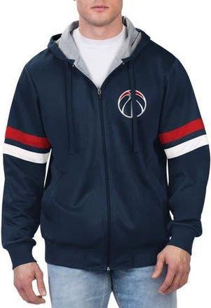 G-III Sports by Carl Banks Mens G-III Sports by Carl Banks Navy Washington Wizards Contender Full-Zip Hoodie Jacket at Nordstrom, Size Medium