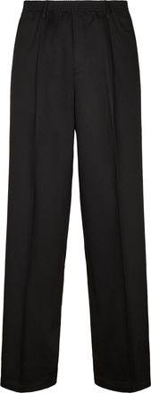 Cellar Door Straight-Leg Trousers with Relaxed Fit and Zippered Pocket