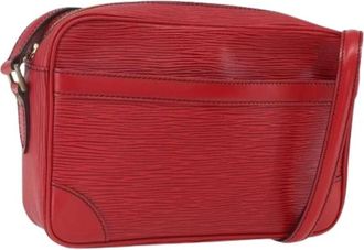 Louis Vuitton Pre-owned Vintage Cross Body Tas - Dames - Vintage Schoudertas - Rood - ONE Size - Leer - Vintage