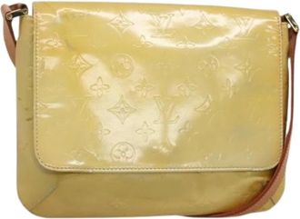 Louis Vuitton Pre-owned Shoulder Bags, female, Yellow, Size: ONE SIZE Pre-owned Leather louis-vuitton-bags