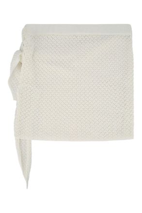 The Garment Womens Tanzania Wrap Skirt Cream Gonne