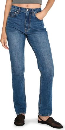 Unpublished Sloane Temescal High Waist Cigarette Jeans in Blue at Nordstrom, Size 29