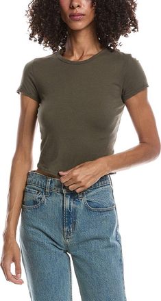 James Perse Cropped Sport T-Shirt