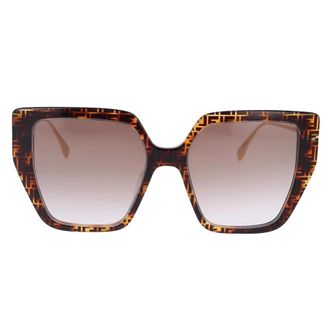 Fendi unisex, Accessoires, Bruin, Maat: 55 MM