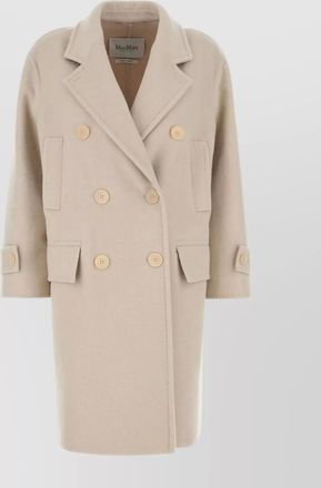 Max Mara wool blend nogara coat with back vent