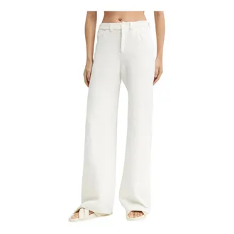 Aya Muse Trix Trousers - female - Aya Muse - Wide Trousers - White - M - Trousers