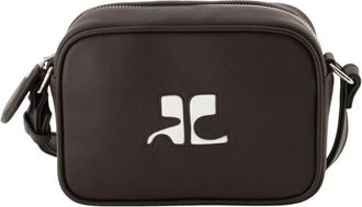 Courr&egrave;ges Bruine Cameratas Herfst-Winter 2025 - Heren - Schoudertassen - Bruin - ONE Size - Katoen - Tassen