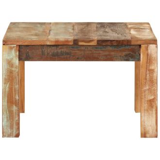 Berkfield Home Green Coffee Table 55x55x35 cm Solid Wood Reclaimed | Size: 55 x 55 x 35 cm