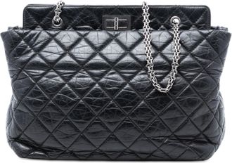 Chanel Tweedehands Gequilt Aged Kalfsleer Reissue 2.55 Tote