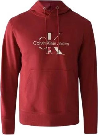 Calvin Klein CK Disrupted Outline Logo Hoodie, Size X-Large