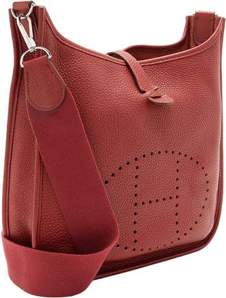 Herm&egrave;s Hermes Taurillon Clemence Evelyne Iii Pm (Authentic Pre-Loved)