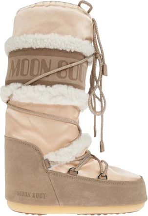 Moon Boot Icon Pearly Plus Boot - - Sport - Donna - Beige - 39 EU