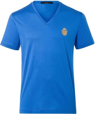 Billionaire Boys Club T-shirt V-Neck SS - Heren - T-shirts - Blauw - XS - Katoen - Tops