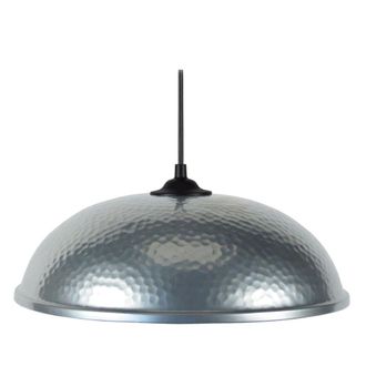 Tosel L&aacute;mpara 31cm aluminio gris