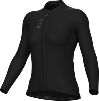 Al&eacute; Pragma Color Block L/S Jersey Velotrikot f&uuml;r Damen | schwarz
