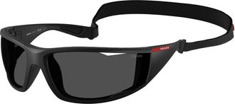 Prada Zonnebril Linea Rossa PS A04S - Heren - Zonnebrillen - Zwart - 54 MM - Accessoires