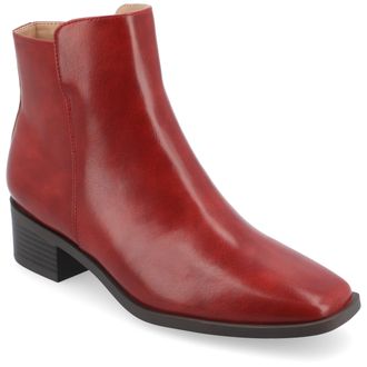 Journee Collection Women & apos;s Cappri Medium and Wide Width Booties