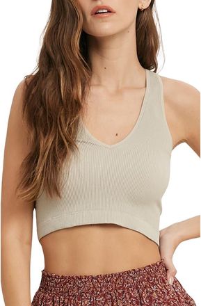 Wishlist Seamless Racerback Bralette in Champagne at Nordstrom Rack, Size Medium