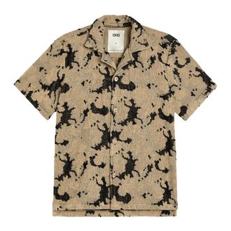 OAS Oas, Overhemden, Heren, Veelkleurig, L, Katoen, Textuurvormige Terry Shirt