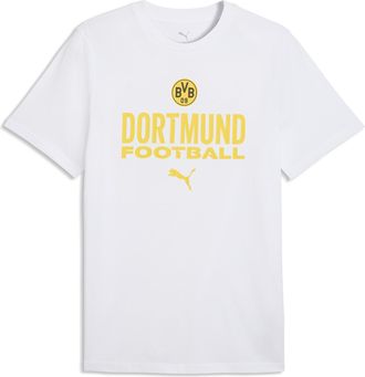Puma T-shirt ftblCulture Borussia Dortmund da uomo, Accessori, Bianco, 3XL