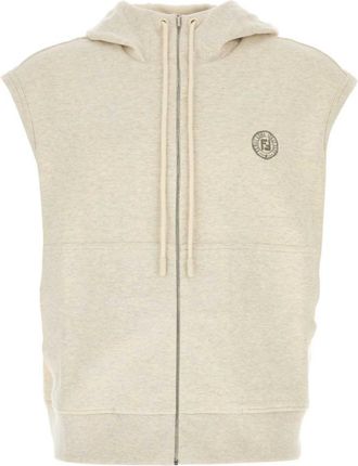 Fendi Beige Cotton Sweatshirt