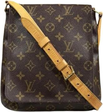 Louis Vuitton Pre-owned Vintage Monogram Schoudertas - Dames - Vintage Schoudertas - Bruin - ONE Size - Vintage
